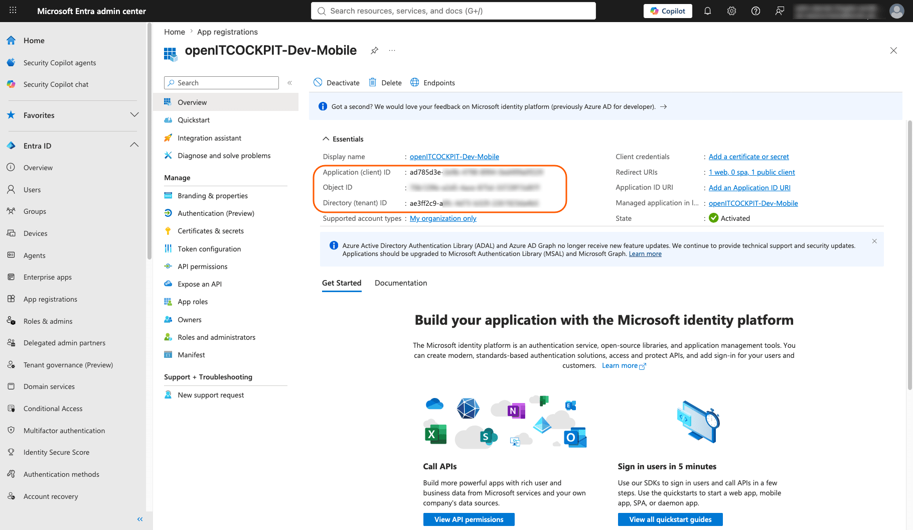 Microsoft Entra App registration